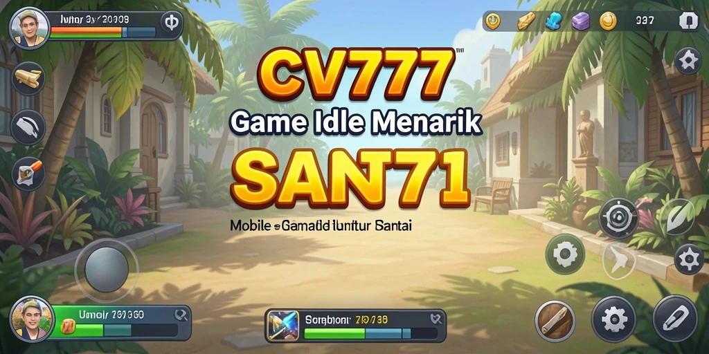 Screenshot menunjukkan gameplay Idle yang menarik dan interaktif.