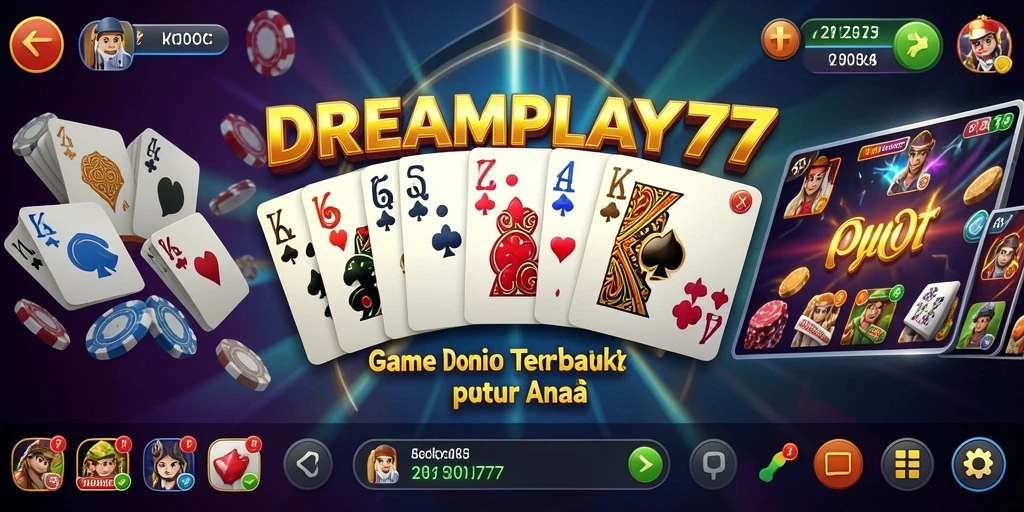 Tampilan gameplay menarik dari game Domino