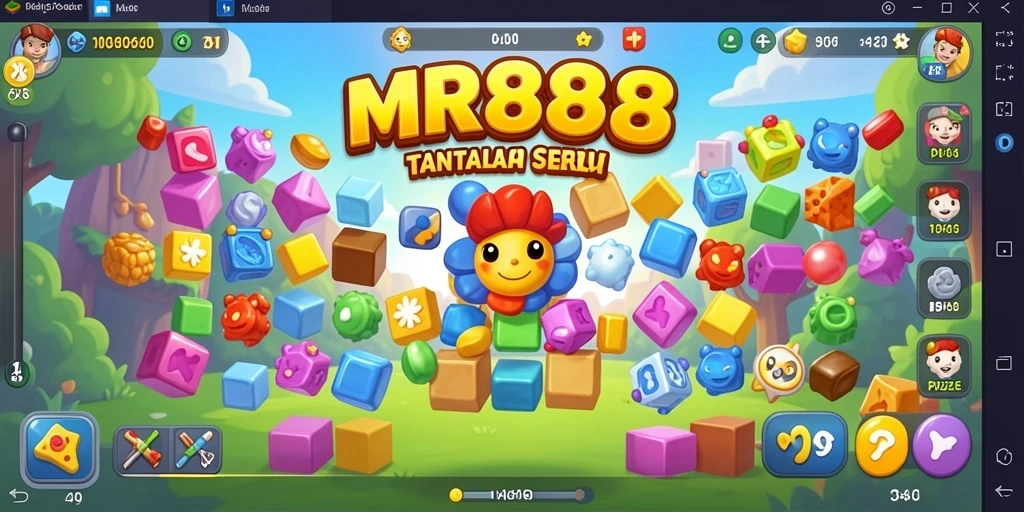 Tampilan gameplay MR888 yang menarik dan menantang.
