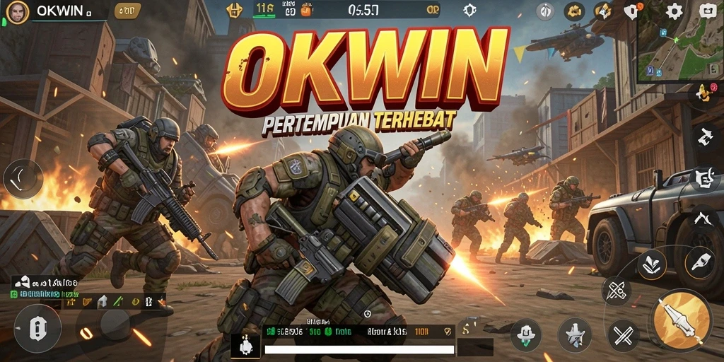 Screenshot menampilkan aksi seru dalam pertempuran Battle Royale.