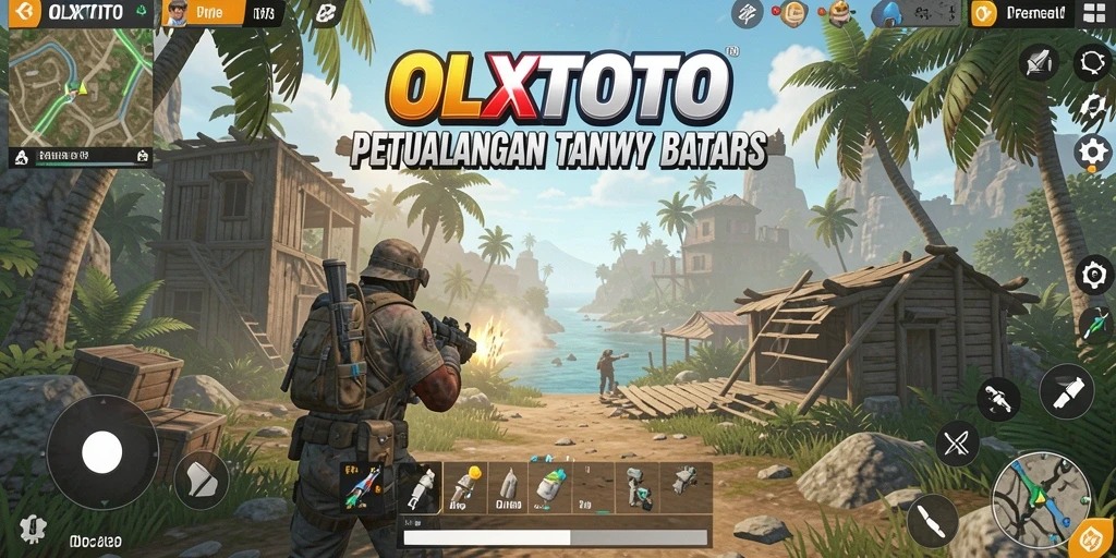 Tampilan menakjubkan dari gameplay OLXTOTO dalam dunia Open World.