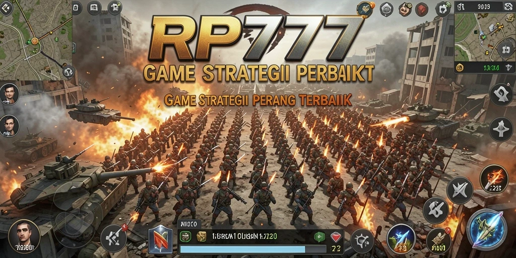 Screenshot gameplay RP777 menampilkan aksi strategi yang mendebarkan.